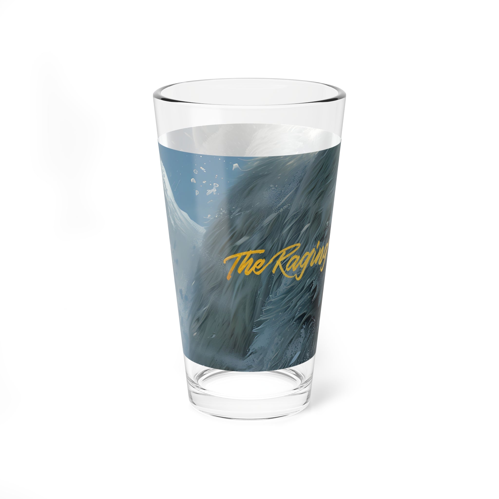 Raging Sea Bear 16oz Mixing Glass