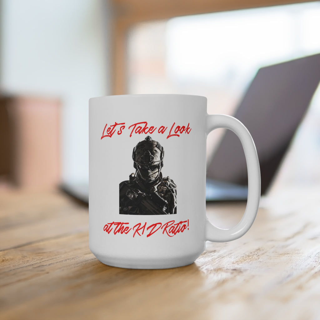 Let's Take a Look at the K/D Ratio Mug — Gamer 15oz Coffee Cup
