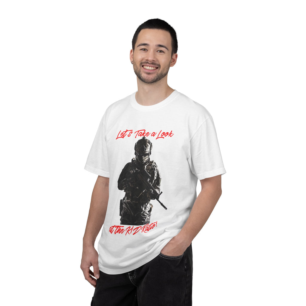 T‑Shirt — "Let’s Take a Look at the KD Ratio" Soldier Graphic