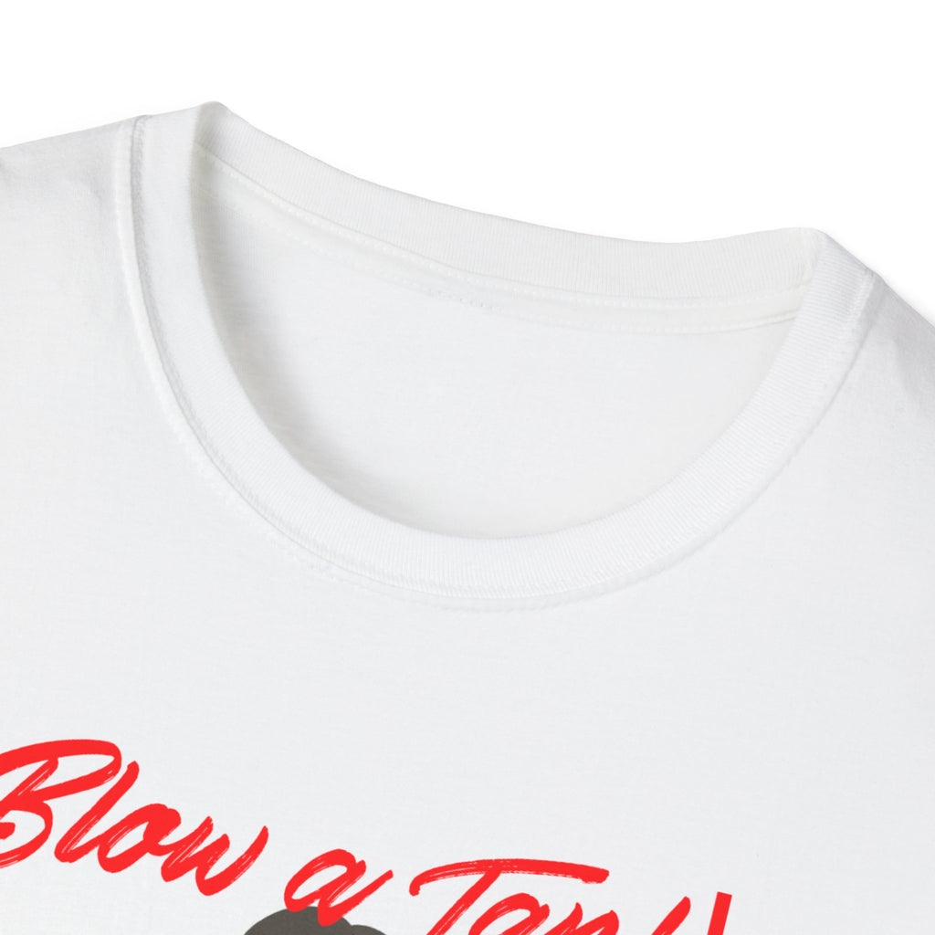 Blow a Tank! Graphic T-Shirt — Vintage Exploding Tank Military Humor Tee