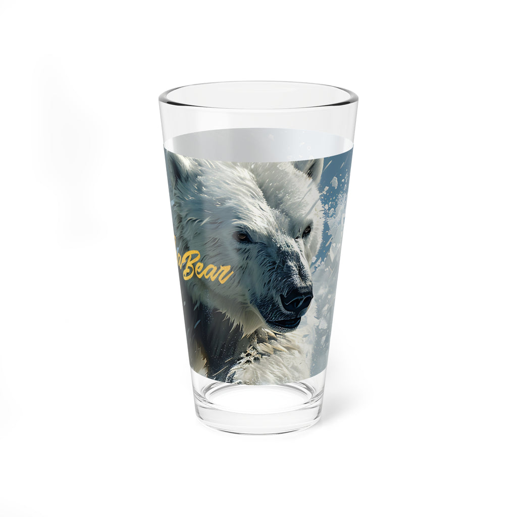 Raging Sea Bear 16oz Mixing Glass